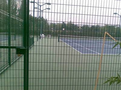 Welded wire mesh as fence and door applied for school playground.